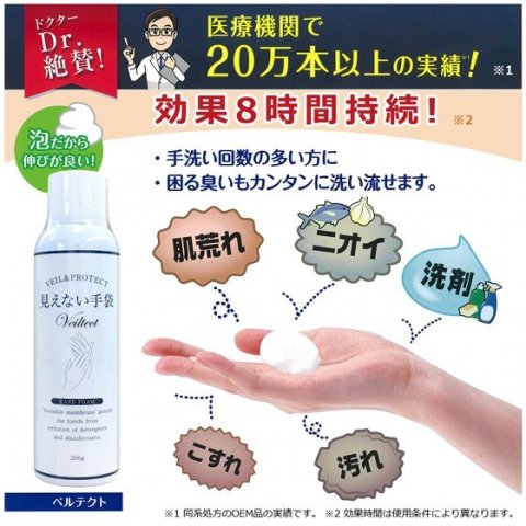 見えない手袋 ベルテクト画像