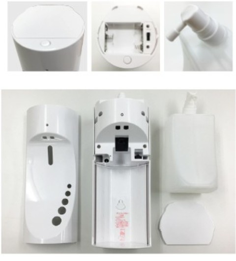 自動消毒液噴霧器　オートディスペンサー画像