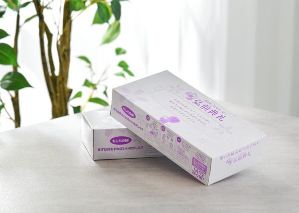 オリジナルBOXティッシュ画像